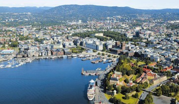 Вид на город, Осло