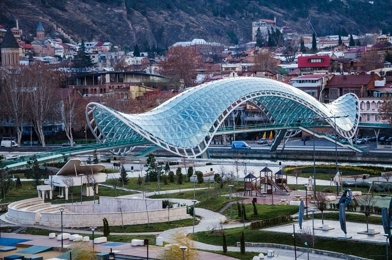 Мост мира, Тбилиси