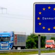 пограничный контроль в Дании