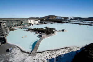 голубая лагуна в Исландии
