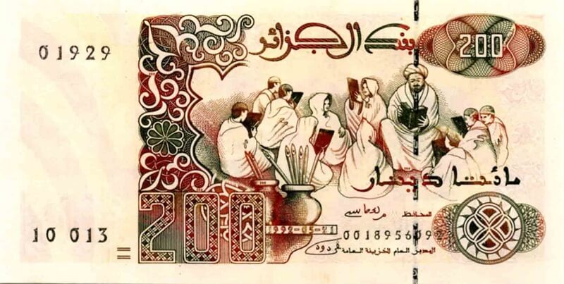 алжирский динар