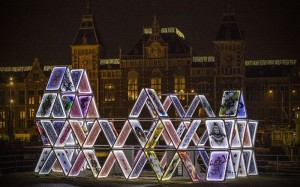Амстердам вночі