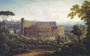 разрушенный Колизей