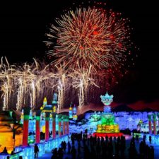 Харбинский международный фестиваль снежных и ледяных скульптур в Китае Бизнес Визит