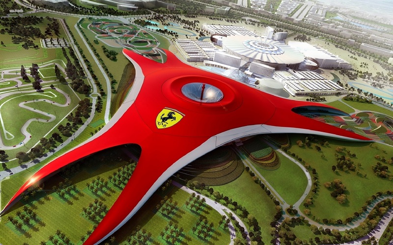 Парк аттракционов Ferrari World, ОАЭ