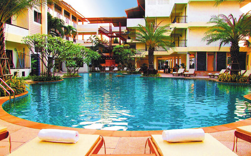 отель Sea Breeze Jomtien Resort 3*, Паттайя, Таиланд