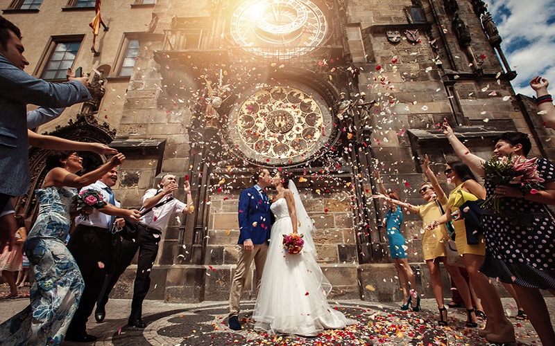 Свадьба в Чехии