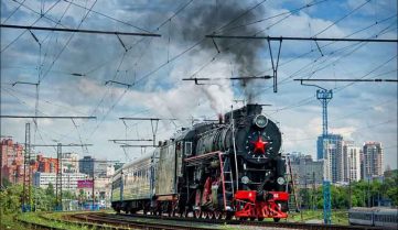 На праздники вокруг Киева будет курсировать ретро-поезд